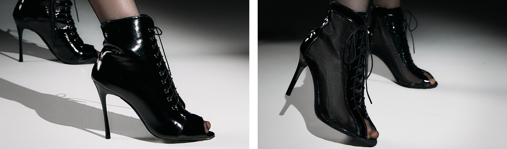 Escolha do material do calçado para dança em saltos altos